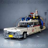 2352Pcs Assembling MOC ECTO-1 Vehicle Building Blocks