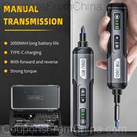 Mini Electric Screwdriver Set USB Rechargeable 2000mAh