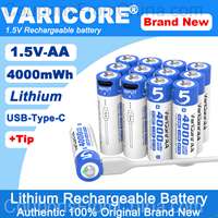 VariCore AA 1.5V 4000mWh Battery Type-C Li-ion 6pcs