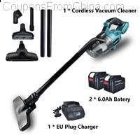 PATUOPRO Cordless Vacuum Cleaner 18V with 2B