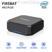 FIREBAT AK2 PLUS Mini PC N100 WiFi5 BT4.2 16/512GB