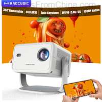 Magcubic 650ANSI L018 Projector 1080P Auto Focus Keystone Correction Android 11 BT5.2 WIFI6