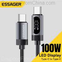 Essager Digital Display USB C 100W 2m