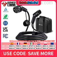 GONEO EV/PHEV Charging Cable Type2 22kW 32A 7m [EU]