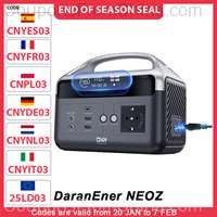 DaranEner NEOZ Portable Power Station 300W 179.2Wh LiFePO4 Battery [EU]