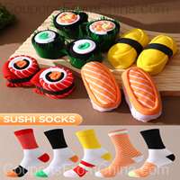 5 Pairs of Sushi Socks