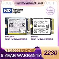 Western Digital WD SN740 1TB M.2 SSD 2230 NVMe PCIe Gen 4x4