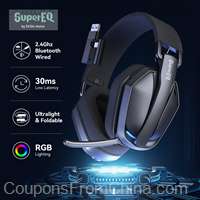 SuperEQ G19BT 2.4GHz Wireless Gaming Headphones