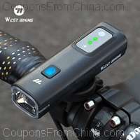 WEST BIKING Intelligent Light Sensing Bike Front Light