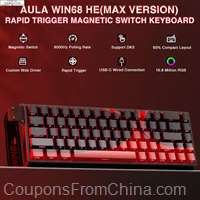 AULA WIN60 HE Magnetic Switch Keyboard 8K Return RGB