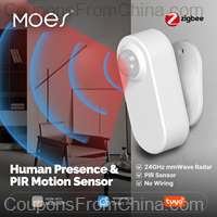 MOES Tuya ZigBee Human Presence PIR Sensor