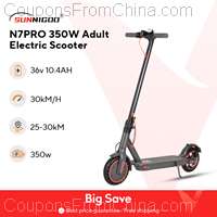 SUNNIGOO N7 PRO 36V 10.4Ah 350W 8.5inch Electric Scooter [EU]