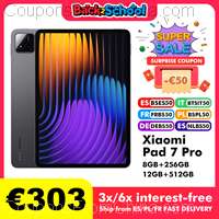 Xiaomi Pad 7 Pro 8/256GB HyperAlC 144Hz Snapdragon 8s Gen 3 8850mAh [EU]