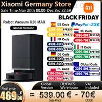 Xiaomi X20 Max Robot Vacuum Cleaner 8000Pa [EU]