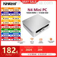 Ninkear N4 Mini PC Ryzen 5 4600H 16/512GB WiFi 6 Windows 11 [EU]