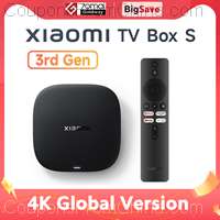 Xiaomi Mi TV Box S 3rd Gen 4K Bluetooth 5.2 Wifi6 2/32GB