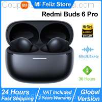 Xiaomi Redmi Buds 6 Pro TWS Bluetooth Earbuds [EU]