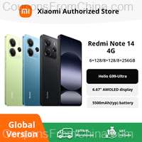 Xiaomi Redmi Note 14 8/256GB G99-Ultra 5500mAh 120Hz NFC [EU]