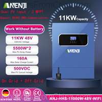 11kW Hybrid Solar Inverter 48V 24V 230VDC 160A MPPT [EU]