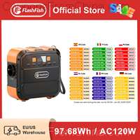 FF Flashfish 230V Mini Rechargeable Power Station 120W 97.68Wh [EU]