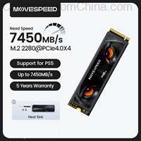 MOVESPEED 7450MB/s SSD Nvme M2 1TB M.2 2280 PCIe4.0
