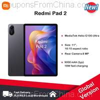 Xiaomi Redmi Pad 2 8/256GB 11inch 2.5K G100-Ultra Tablet 90Hz [EU]