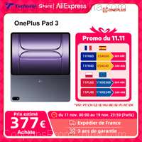 OnePlus Pad 3 Tablet 12/256GB Snapdragon 8 Elite 13.2inch 144Hz 3.4K Wi-Fi 7 Android 15 [EU]