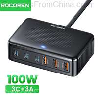 Rocoren USB Charger 100W 6-ports