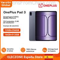 OnePlus Pad 3 Tablet 12/256GB Snapdragon 8 Elite 13.2inch 144Hz 3.4K Wi-Fi 7 Android 15 [EU]