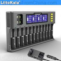 LiitoKala Lii-S12 9V Battery Charger
