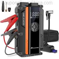 Mudiro M-JA1 Car Jump Starter with Air Compressor 4000A 150PSI [EU]