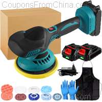 Cordless 6 Gears Electric Car Polisher with 2B [EU]