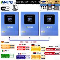 18.6kW MPPT Hybrid Solar Inverter Three Phase 48V 220/380VAC Inverter 120A [EU]