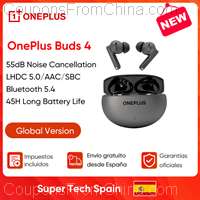OnePlus Buds 4 TWS ANC Earbuds Bluetooth 5.4 55dB [EU]