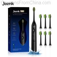 Jeenk JK-Y05 Sonic Electric Toothbrush with 6 Heads
