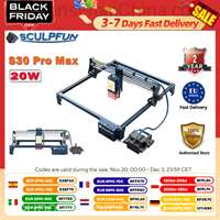 SCULPFUN S30 Pro Max 20W Laser Engraver [EU]