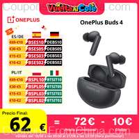 OnePlus Buds 4 TWS ANC Earbuds Bluetooth 5.4 55dB [EU]