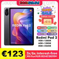 Xiaomi Redmi Pad 2 8/256GB 11inch 2.5K G100-Ultra Tablet 90Hz [EU]