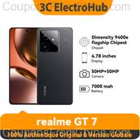 Realme GT 7 5G 12/512GB Dimensity 9400e 6.78inch 7000mAh [EU]