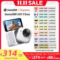 Insta360 GO Ultra Action Camera 4K 60fps [EU]