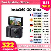 Insta360 GO Ultra Action Camera 4K 60fps [EU]