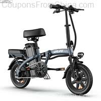 URLIFE F1L Adult Electric Bike 250W Foldable 48V 7.5Ah 14 Inch [EU]