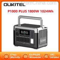 OUKITEL P1000 Plus 1800W 1024Wh Power Station [EU]