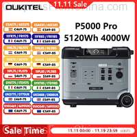 OUKITEL P5000 Pro Power Station 5120Wh LiFePO4 4000W [EU]