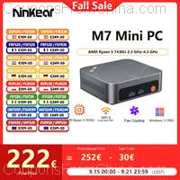 Ninkear M7 Mini PC Ryzen 5 7430U 16/512GB WIFI 6 BT5.0 [EU]