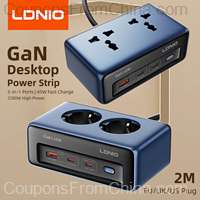 LDNIO Fast Charger Cube Power Strip 2m