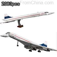 Concorde Airbus Building Blocks 105cm 2083pcs