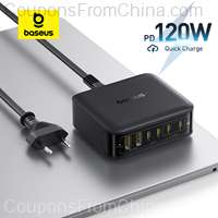Baseus 120W Desktop Charger 6 Ports