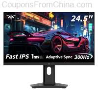 KTC 24.5 Inch 300Hz Gaming Monitor FHD 1080P H25Y7 [EU]