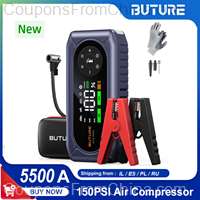 BUTURE 5500A Car Jump Starter Power Bank 150PSI Air Pump [EU]